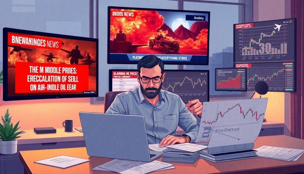 Геополитические риски и фондовые рынки: как новости трансформируются в движения котировок - иллюстрация