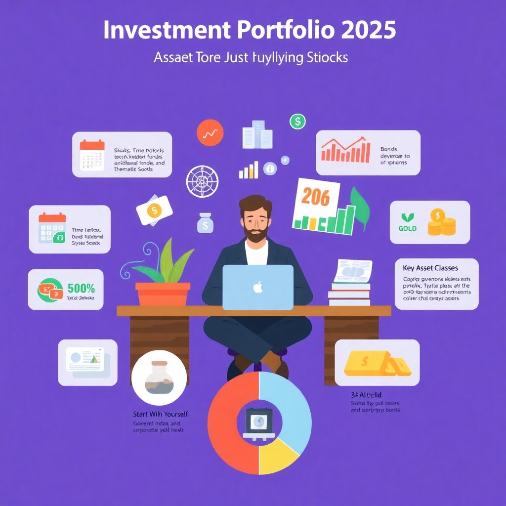 Инвестпортфель 2025: ключевые классы активов для частного инвестора