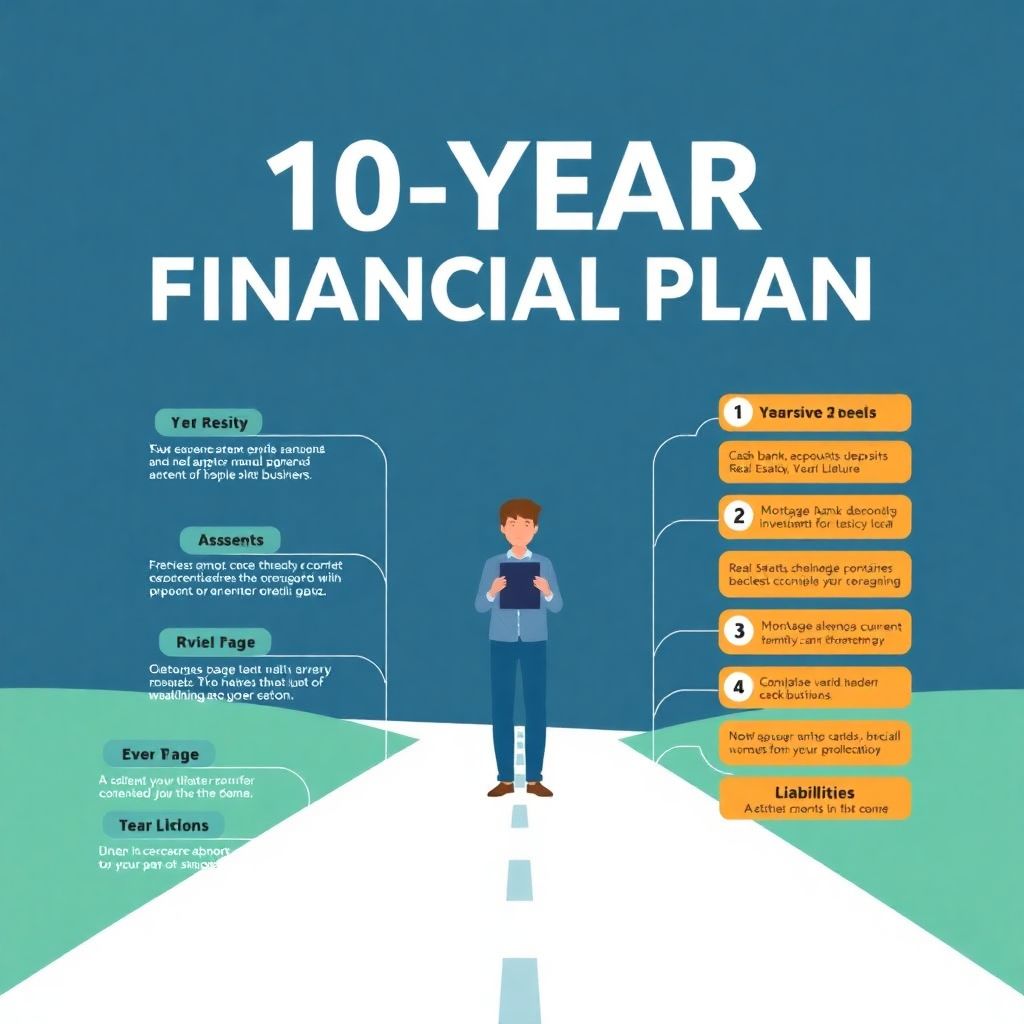 Личный финансовый план на 10 лет: пошаговый чек-лист для занятых людей
